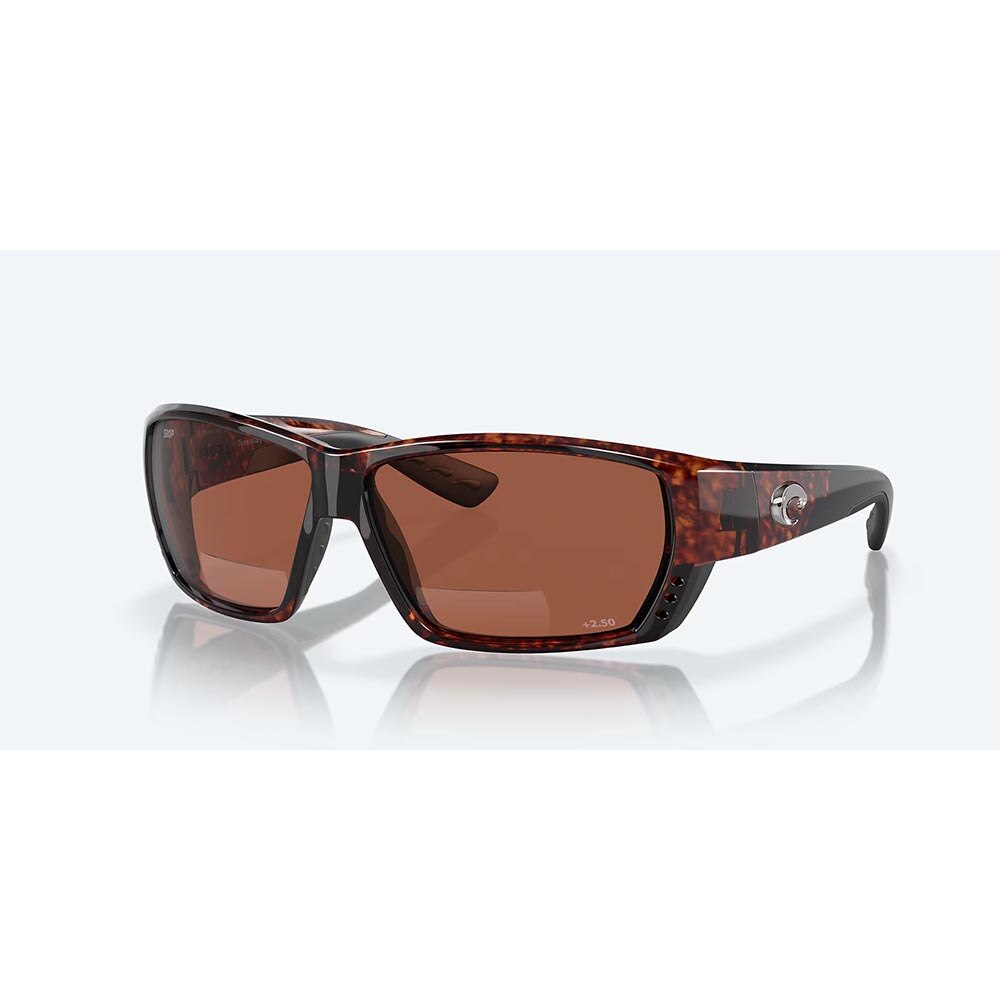 Costa Tuna Alley Reader Sunglasses Polarized in Tortoise with Copper 580P